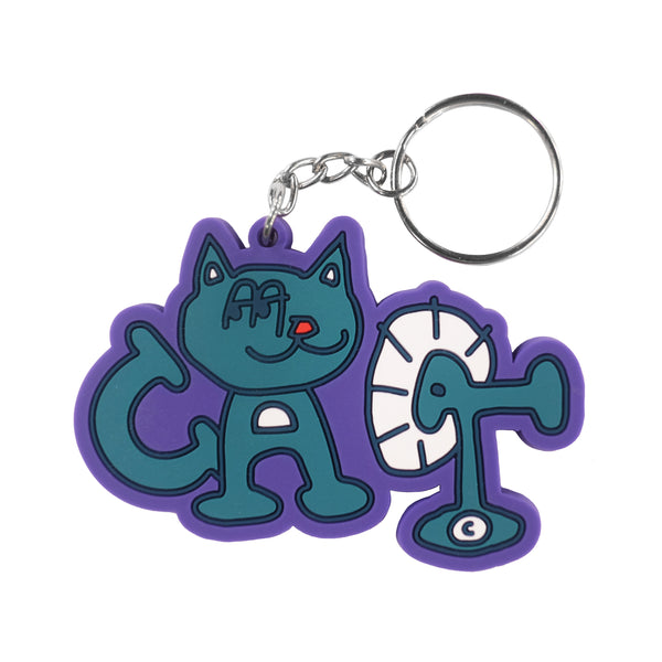 CAT Keychain - Purple