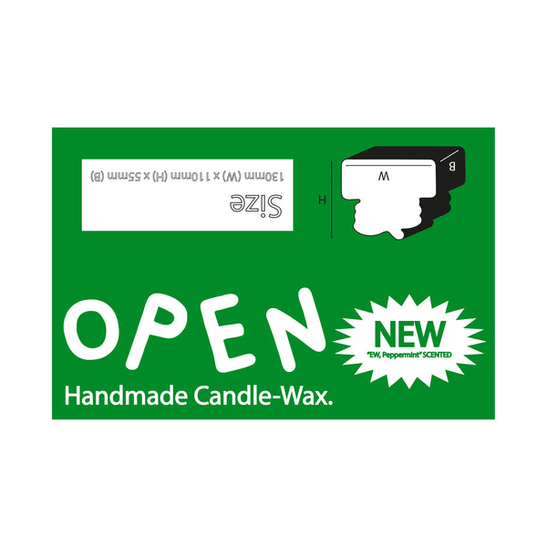 OPEN Handmade Candle-Wax
